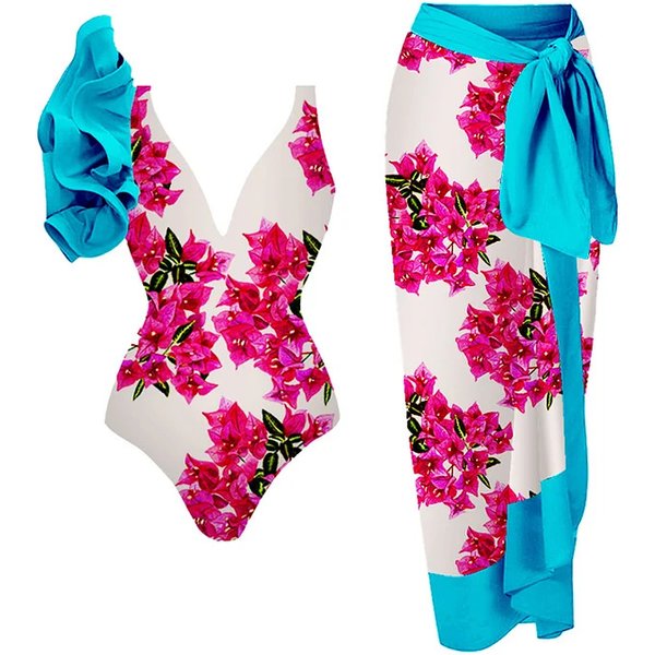 Women's Fashion High-waisted Swimsuit
