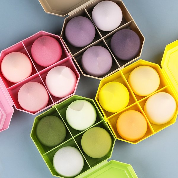 Beauty & Health Beauty Egg Gourd Powder Puff Water Drop Powder Puff Makeup Egg Makeup Egg Bevel Sponge Powder Puff-image