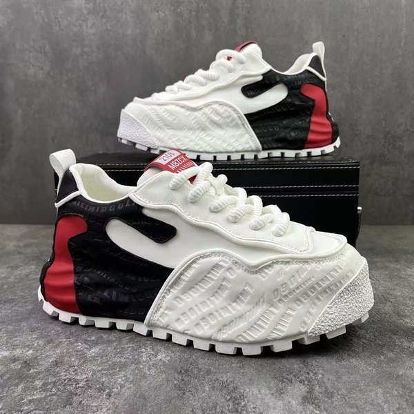 Men's Shoes Large Size 48 Hot Selling New Men's Shoes Spring And Autumn Style Versatile Sports Leisure Heightened Thick Soled Dad Shoes-image