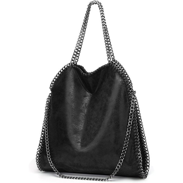Women’s Bags New Chain Bag Fashion Brand Handbag Simple Folding Women's Bag Shoulder Bag Casual Shoulder Bag