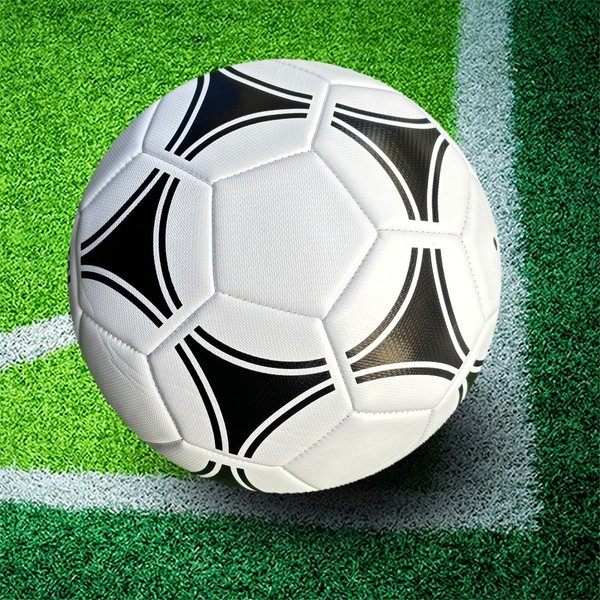 PU Leather Football Ball Size 5 For Champions League English Premier League Matches World Cup Soccer Ball-image