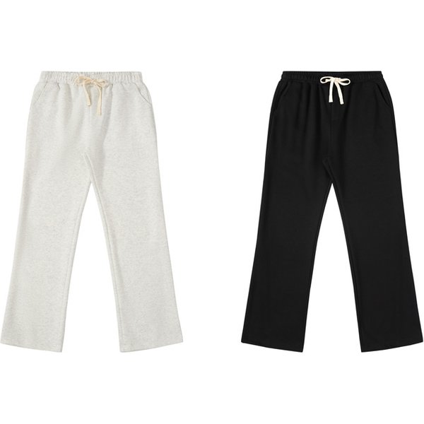 Men's Clothing Cut Snowflake Gray Terry Version Anti Pilling Drape Cut Scimitar Sweatpants Trousers