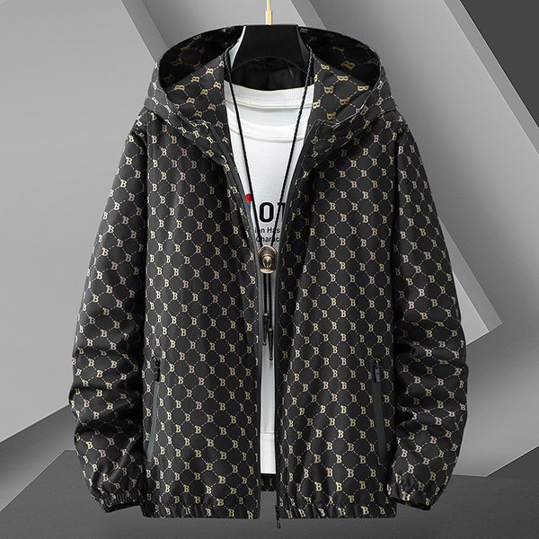 New Trendy And Stylish Men's Jacket For Spring And Autumn, Perfect For Cross Border Trade. A Versatile And Casual Outerwear Piece.-image