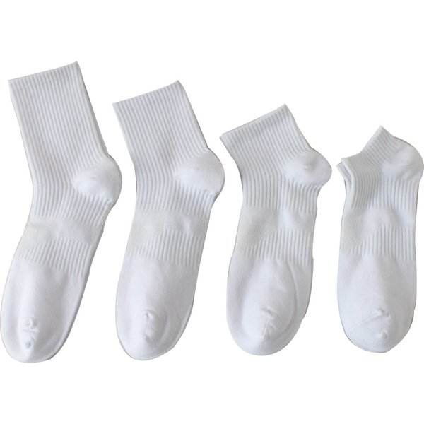 Sports Socks Men's And Women's Medium Tall Cotton Socks Mesh Breathable Short Socks Boat Socks Plus Size Men's Socks-image