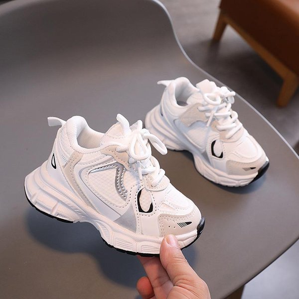 Boys And Girls Shoes Children's Sports Dad Shoes Spring And Autumn New Autumn Leather Fashion Boys Casual Shoes-image