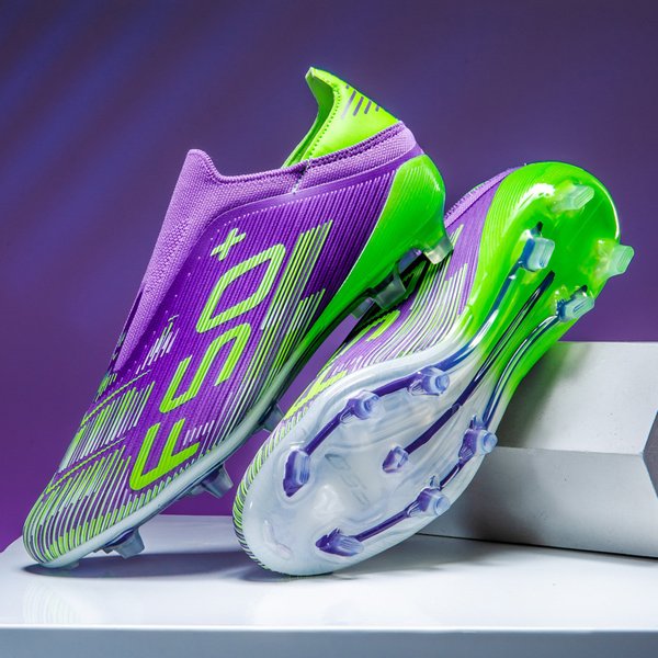 Men's And Women's Youth Soccer Shoes AG Long Spike Low Top Spike Training Sports Outdoor Running