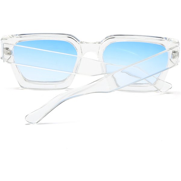 New Arrivals LNFCXI Fashion Square Women Sunglasses Retro Gradient Blue Designer Men Trending Sun Glasses Shades UV400