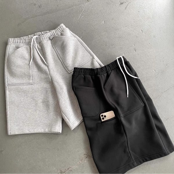 Cross Border Shorts Men 2025 Street Simple Sports Versatile Loose Five Point Pants Short Casual Pants-image