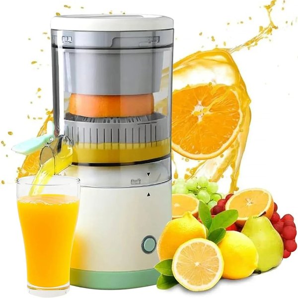 Electric Orange Usb Charging Citrus Lemon Juicer Wireless Fruit Blender Automatic Fresh Squeezer Hine-image