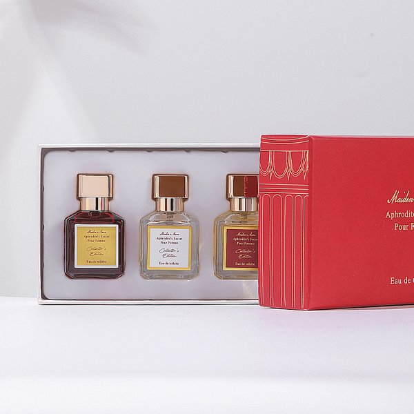 2024 New Perfume Small City Yi Xiang Men and Women Perfume Set Three Piece Set Durable Fragrance Authentic Perfume Cross Border Perfume