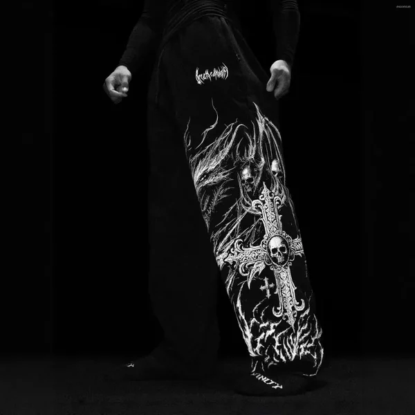 Men's Pants Breathedivinity American Sty Sport Fitness Running Casual Straight Leg Long Trousers Cotton Bnd-image