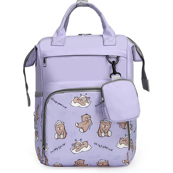 Multifunctional Lightweight Diaper Backpack For Women, Cute Mommy Bag With Large Capacity, Travel-Friendly Baby Carrier Backpack For Outings