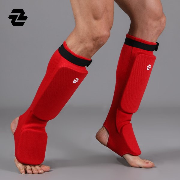 Boxing And Kickboxing Leg Protectors, Shin Guards, Kickboxing Leg Protectors, Muay Thai Shin Guards, Calf Protectors, And Foot Protectors.-image