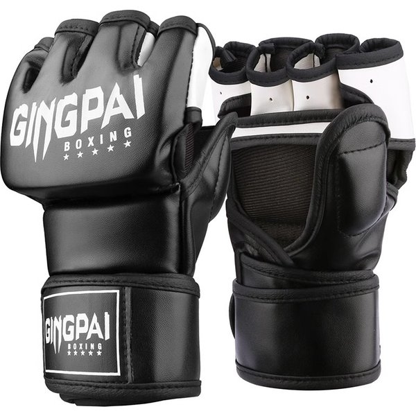 Half Boxing For Adults Men And Women Five Finger Breathable Combat MMA Training Gloves Sanda Fighting Grappling