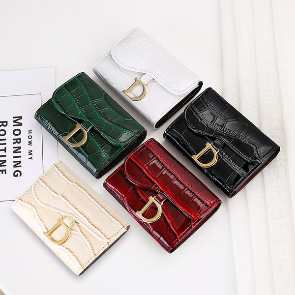 Purse Wallet Clutch Bag Atmospheric Fashion Crocodile Print High-Grade Women's Multi-Card Anti-Theft Swipe Bag Multi-Function Purse-image