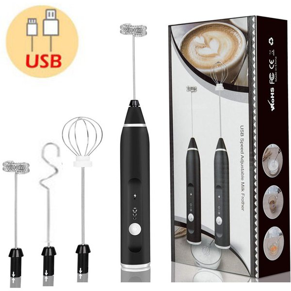 304 stainless steel handheld electric milk frother egg beater automatic paint mixer electric milk powder maker