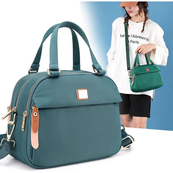 Colorful fox autumn new large-capacity shoulder bag waterproof nylon multi-layer messenger bag women's fashion bag