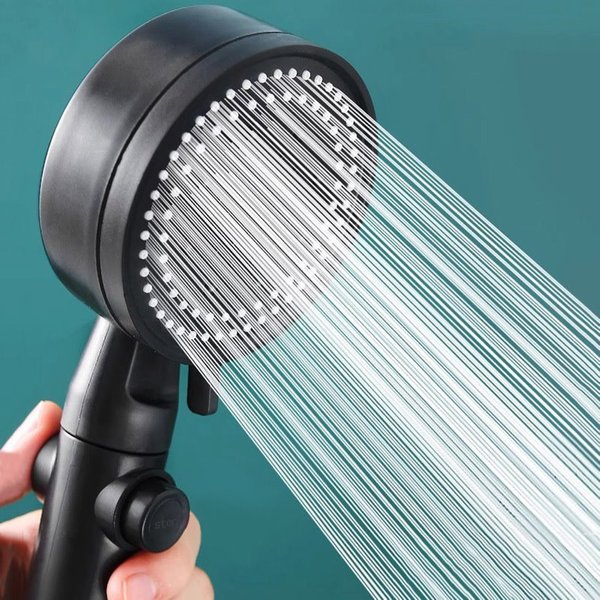 Household Shower Booster Shower Head Frosted Spray Handheld Shower Head Set Single Head Multi-Function Shower Head-image