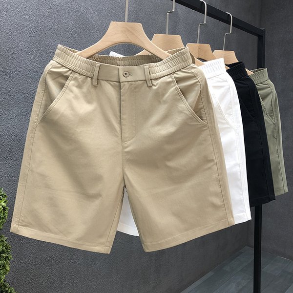 Men's Clothing Shorts Men Summer Five Point Pants Trousers Trendy Summer Casual Thin 5 Point Beach Pants Mid Length Pants Trendy