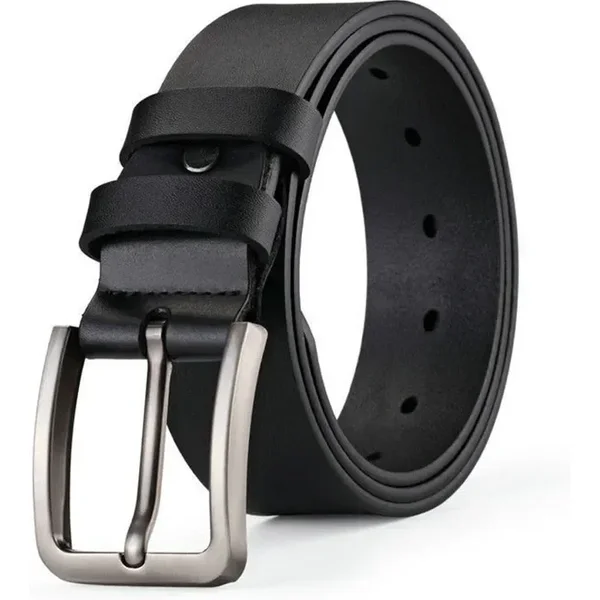 HOT New Business Leisure Men's Alloy Square Pin Buckle Male Famous Brand Designer PU Leather Jeans Belts for Men
