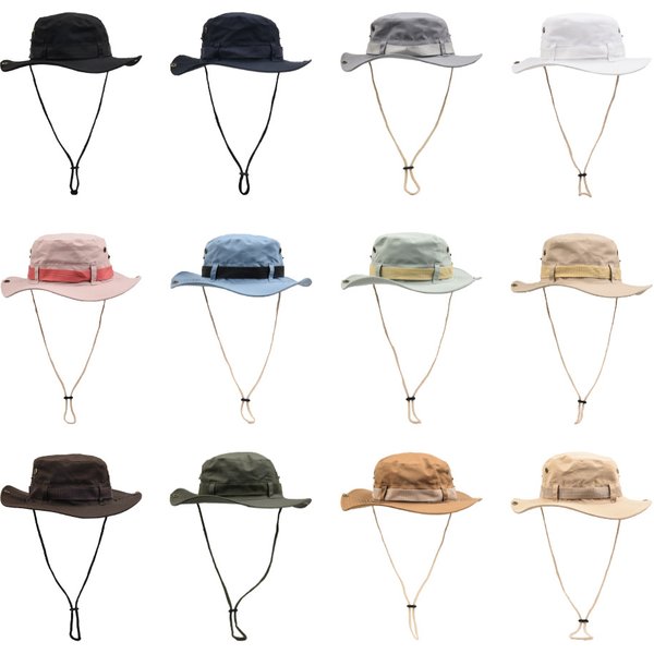 Unisex Solid Color Embroidered Mountaineering Fisherman Hat For Men And Women For Summer Outdoor Mountain Climbing Sun Protection