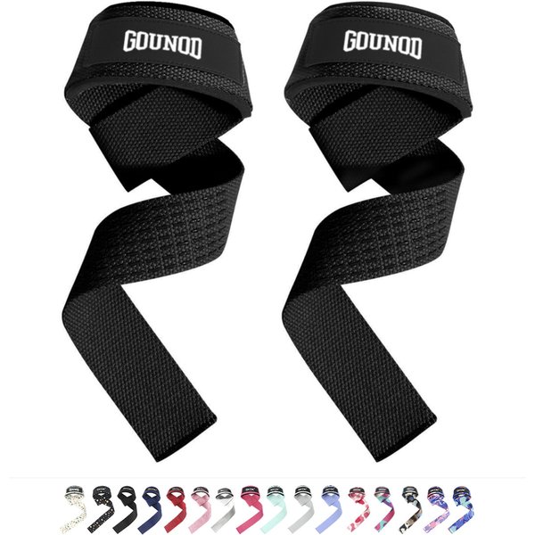 Deadlift Power Belt Fitness Gloves Weightlifting Pull Up Palm Guard Wrist Silicone Non Slip Grip Belt-image