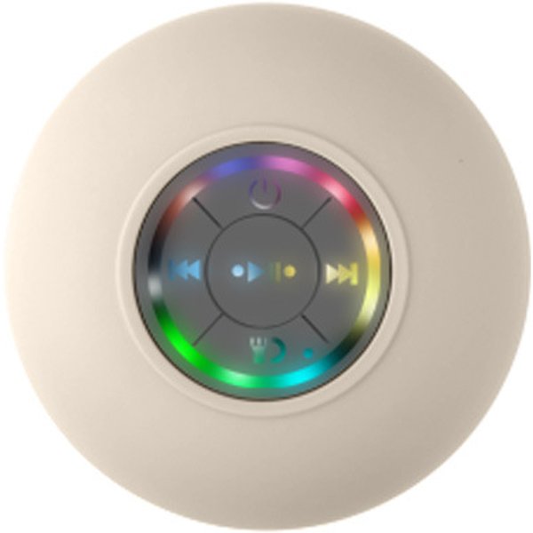 New BST-07 large suction cup, four level waterproof Bluetooth speaker, LED luminous portable mini phone gift speaker