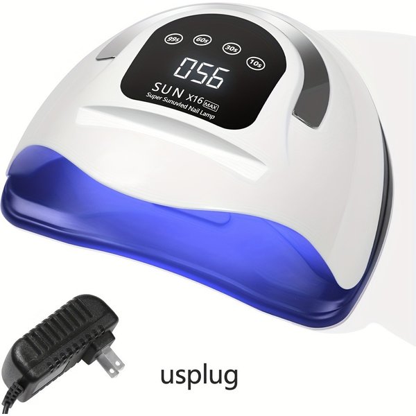 High Power 320W With 72 Beads, Uv Art Lamp For Quick Drying Of Nail Polish Glue, Intelligent Timing Sensing-image