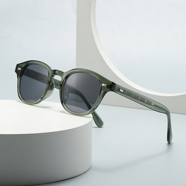 Men's Retro Artistic Acrylic Foyer Sunglasses Street Style Trend Modern Charm Ins 28018-image