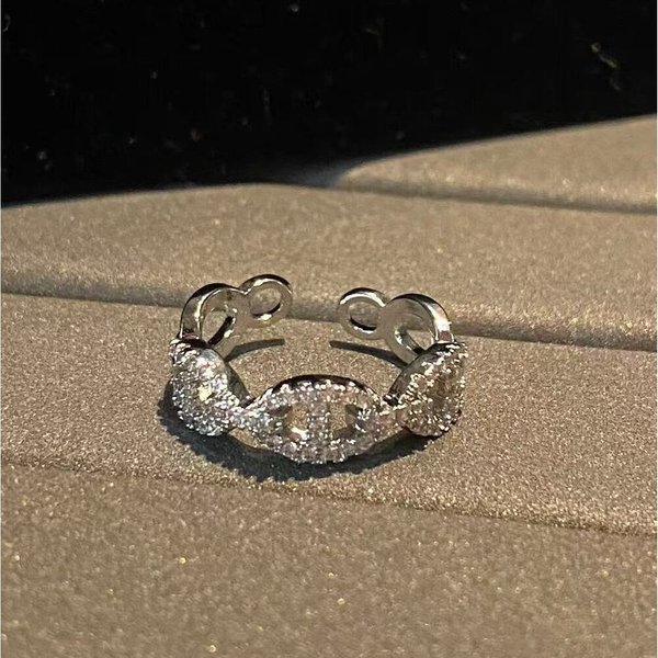 Pig Nose Heavy Craft Exquisite Open Niche Fashion High-End Adjustable Ring For Women-image