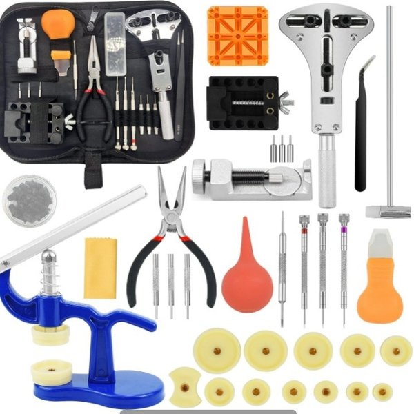 Watch Repair Kit Watch Repair Remove 147 Piece Set Watch Remover Household Hardware Set-image