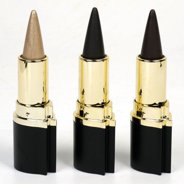 MISS ROSE Pointed - Tip Eyeliner Gel Pencil - 3 - Color Waterproof, Intense Single - Color, Create Charming Eyeliner With One Stroke