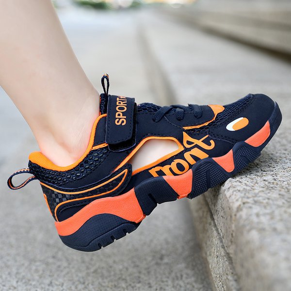 Kids’ Shoes Boys Frame Shoes Summer New Breathable Children's Sports Shoes Boys Closed Toe Sandals Medium And Large Children's Shoes Trendy-image
