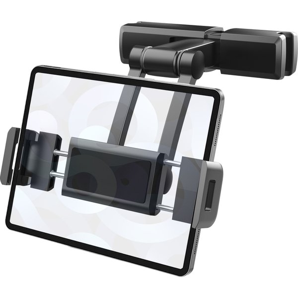 Car headrest mobile phone tablet bracket car mobile phone tablet two-in-one bracket folding tablet bracket