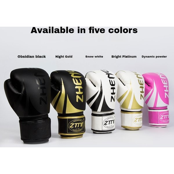 Adult boxing gloves, protective gear, tear resistant PU boxing gloves, rubber inner lining, boxing gloves, and gloves
