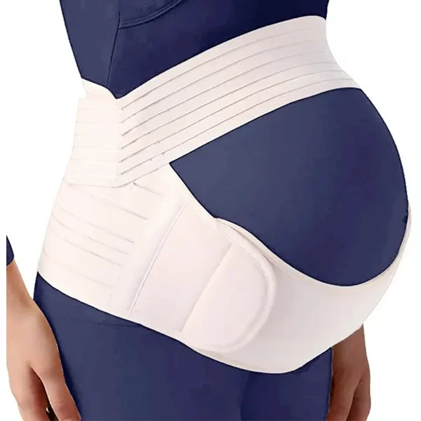 Pregnant Women Support Belly Band Back Clothes Belt Adjustable Waist Care Maternity Abdomen Brace Protector Pregnancy-image