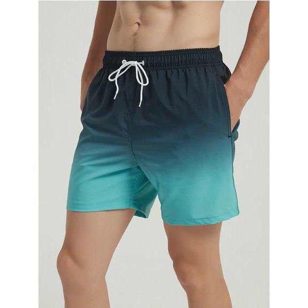 Men's Surfing Swimming Trunks Loose Casual Men's Beach Pants With Lining To Prevent Embarrassment Hot Spring Bathing Pants-image