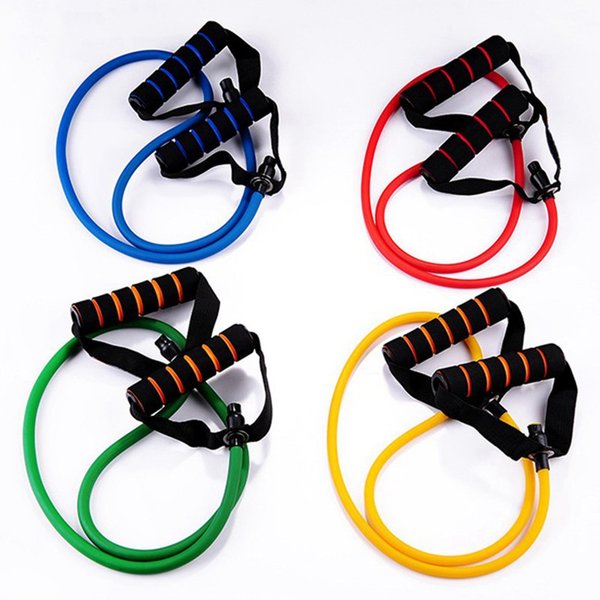 Tpe Multifunctional Yoga Resistance Pull Rope Strength Training Fitness Elastic Band-image