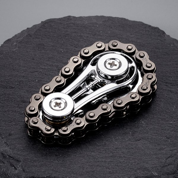 Gear car chain fingertip gyroscope chain decompression gyroscope decompression artifact adult toy boring artifact fun boy
