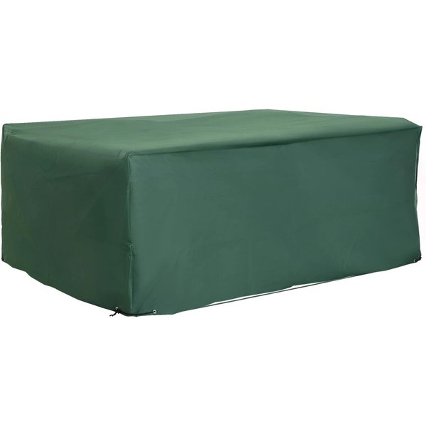 Outsunny UV/Rain Furniture Cover, 210x140x80 cm-Green|Aosom Ireland
