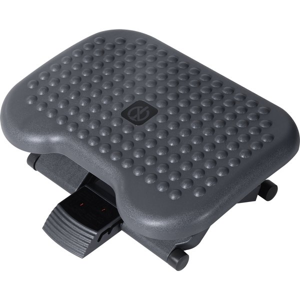 HOMCOM Footrest Adjustable Height & Angle Tilting Platform Home Office Foot Rest | Aosom Ireland