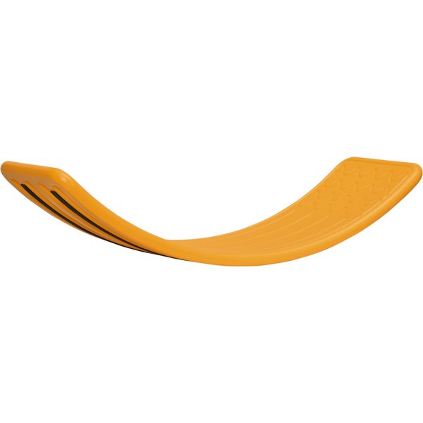 ZONEKIZ Wobble Wonders: Montessori Balance Board for Nursery Playtime, Orange Stepping Stone Toy | Aosom Ireland