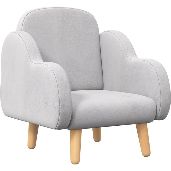 ZONEKIZ Cloud Shape Toddler Armchair, Ergonomically Designed Kids Chair, Children Playroom Mini Sofa for Relaxing, for Ages 1.5-5 Years | Aosom Ireland