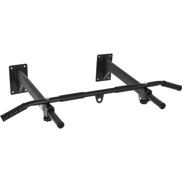 HOMCOM Wall Mounted Pull Up Bar Strengthen Muscle Full Body Train Sandbag Hanger For Boxing & Trainings,Black | Aosom Ireland
