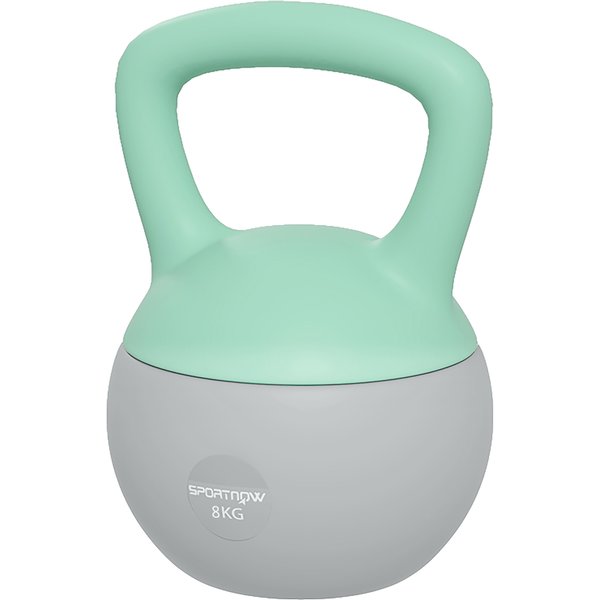 SPORTNOW 8KG Kettlebell, Soft Kettle Bell with Non-Slip Handle for Home Gym Weight Lifting and Strength Training | Aosom Ireland