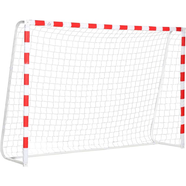 Homcom Filet De Football, But De Football Et Baby-Foot En Plastique PE Pour Adultes Et Enfants, 302X83X201Cm-image