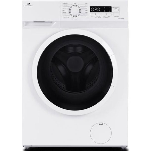 Lave-Linge Hublot Continental Edison CELL914IWS - 9 Kg - Largeur 59,5 Cm - Classe A - 1400 Trs - Moteur Induction -Blanc-image
