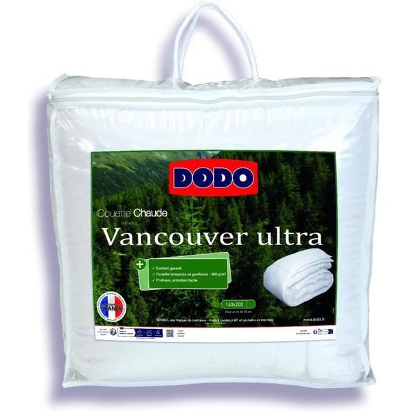 Couette Chaude Vancouver Dodo - 140X200 Cm - Ultra-image