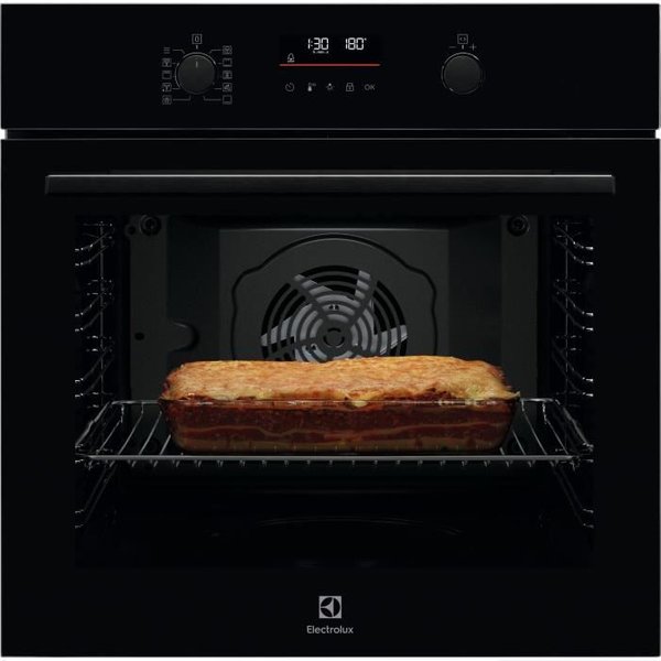 Four Encastrable - Pyrolyse - Chaleur Tournante PulséE - Electrolux EOF6P46Z - Porte Froide - 45 Recettes Pré-ProgramméEs-image