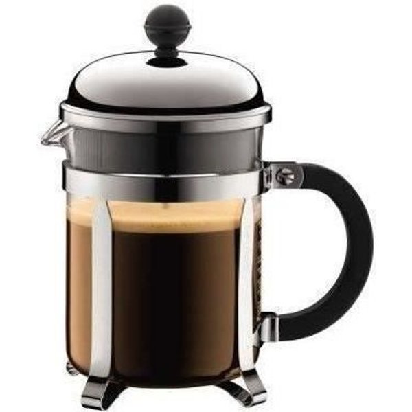 Chambord - Cafetiere A Piston Bodum , 4 Tasses, 0.5 L, Acier Inox-image